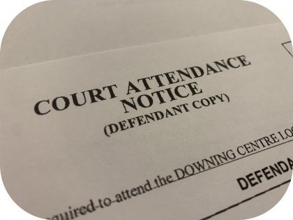 Court Attendance Notice